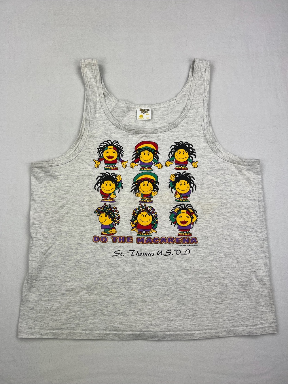 Kids Gray 'Do The Macarena' Graphic Tank Top
